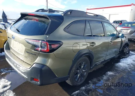 2023 Subaru Outback Onyx Edition z USA, uszkodzony, nr VIN 4S4BTAJC4P3132858